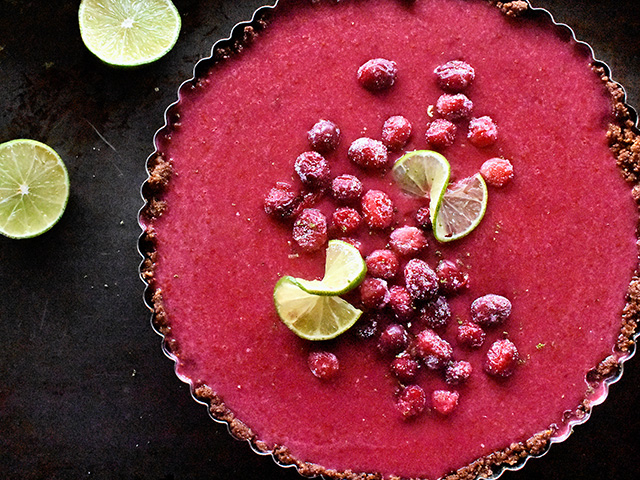 Holiday Cranberry Pie, Image by Rachel Johnson